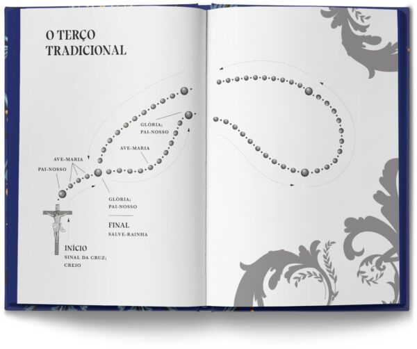 O livro das orações católicas: Capa Terço - Image 9