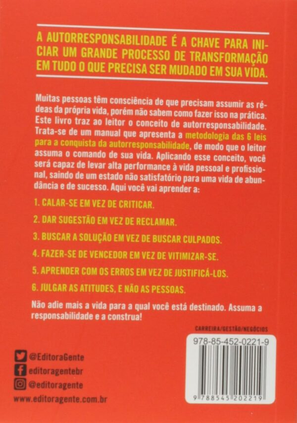 O poder da autorresponsabilidade: Livro de bolso: A ferramenta comprovada que gera alta performance e resultados em pouco tempo - Image 2