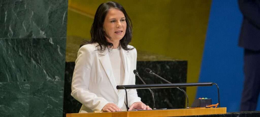 Annalena Baerbock toma posse como nova presidente da Assembleia Geral da ONU