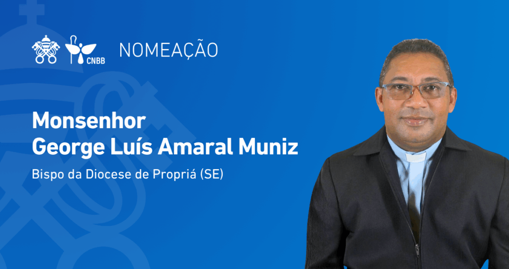 Papa Leão XIV nomeia monsenhor George Luís Amaral Muniz para a diocese de Propriá (SE)