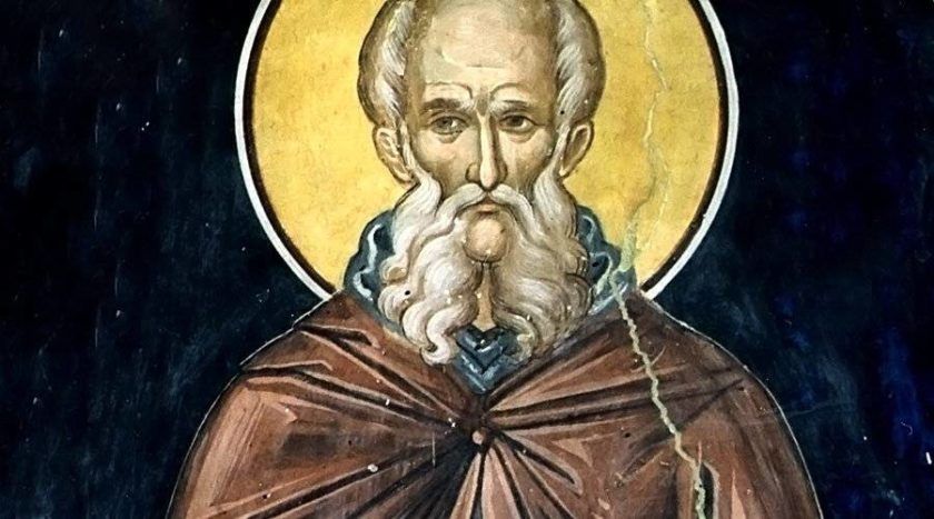 A Igreja recorda São Sabas, abade