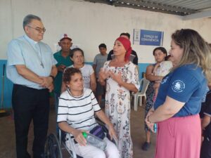 Dom Nereudo conhece o trabalho da Pastoral dos Migrantes e da Rede Clamor no Acre e na fronteira tríplice