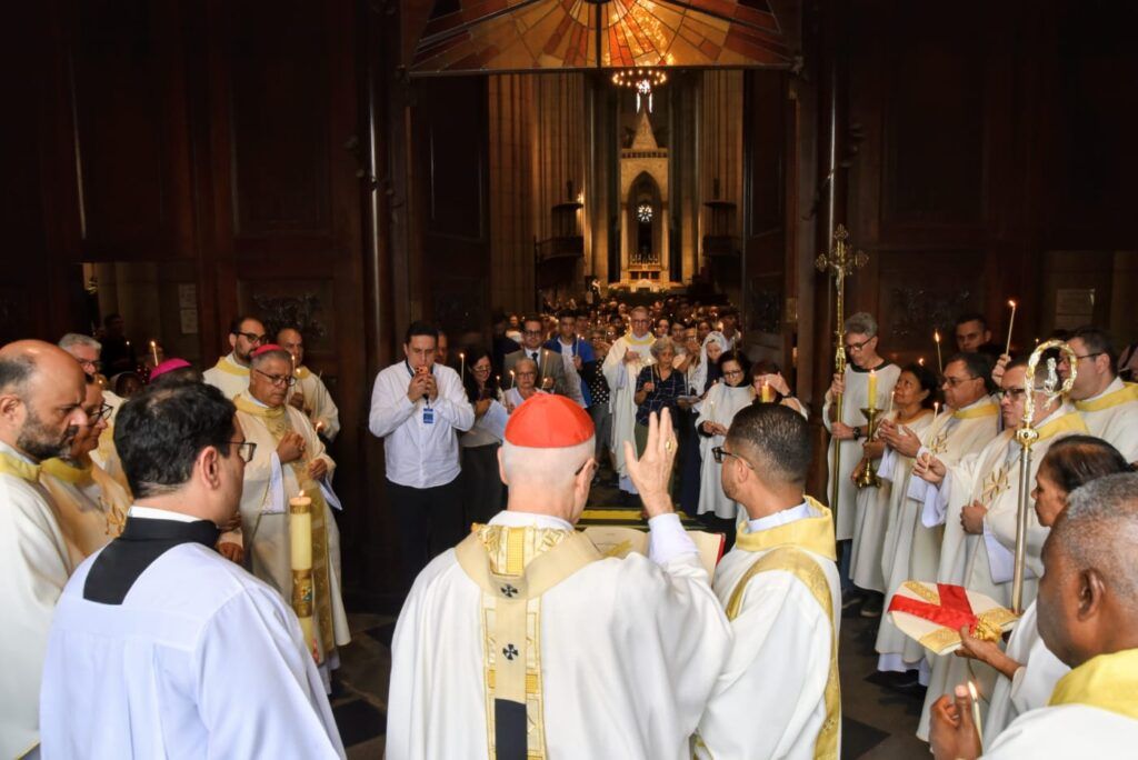 Ao celebrar 24 anos de episcopado, Dom Odilo renova fidelidade e comunhão com a Igreja