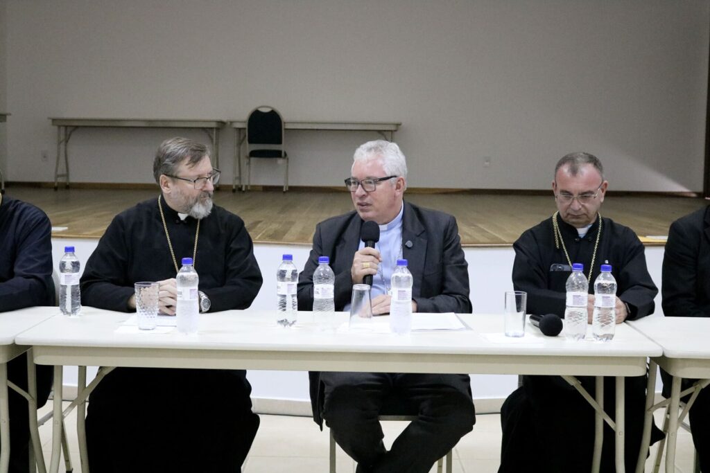 Na CNBB, Arcebispo de Kiev agradece: ‘Igreja no Brasil está conosco’