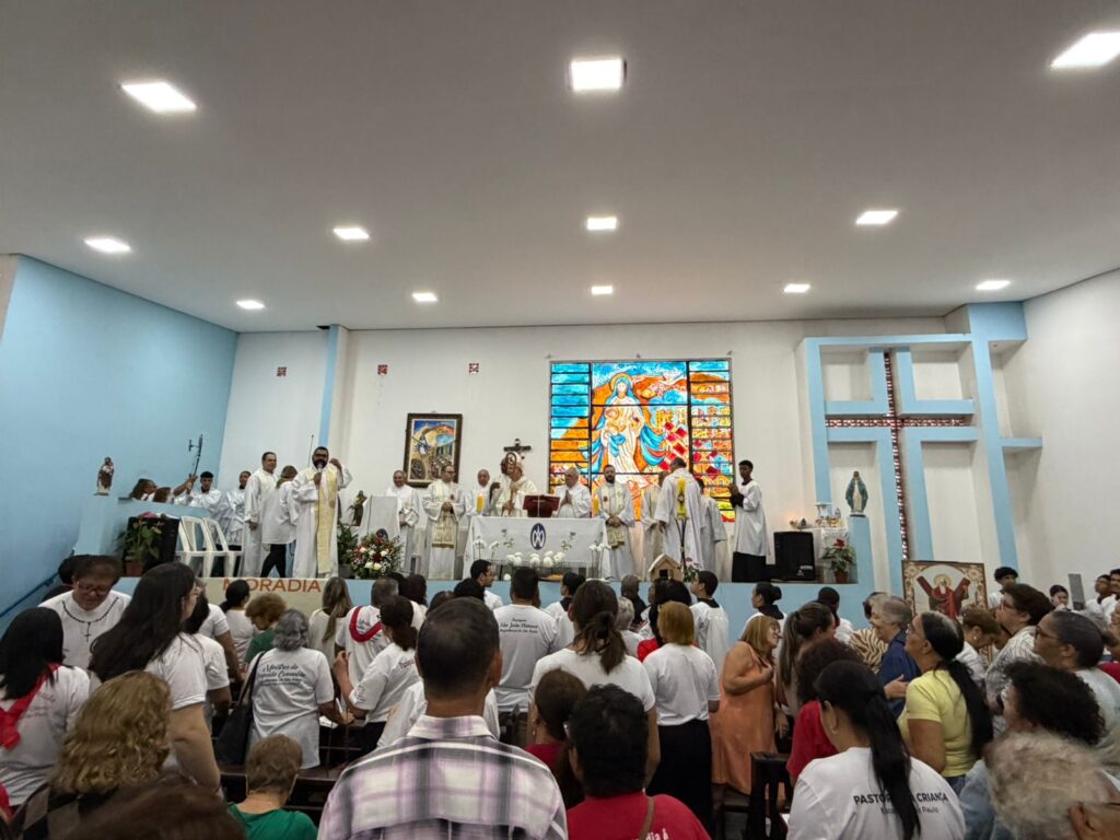 Fiéis do Decanato Santo André rendem graças a Deus pela Campanha da Fraternidade de 2026
