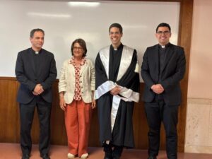 Padre Pedro Paulo Pereira Funari defende tese doutoral em Teologia Espiritual