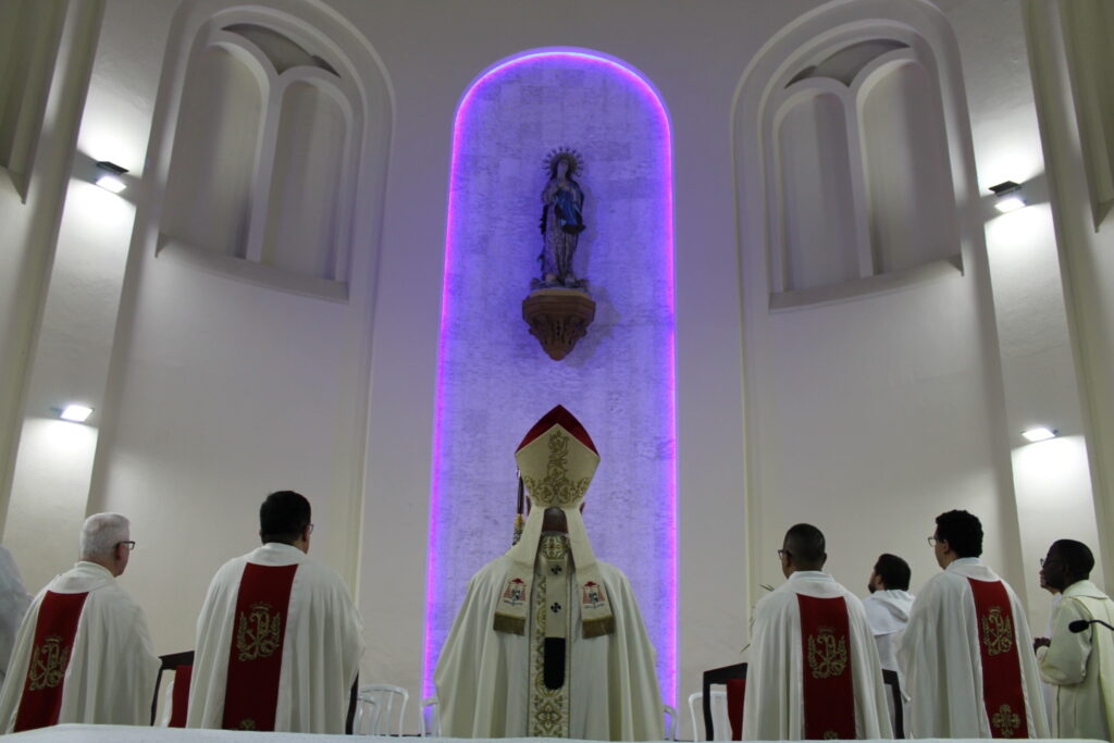 Padroeira da Faculdade de Teologia é celebrada em missa presidida por Dom Odilo